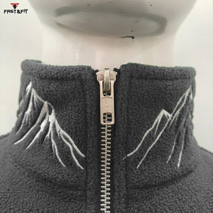 Custom Design Logo Woolen Stand Quilted Lining Big Pockets Waterproof Windproof Outer Wear Men <b>Vest</b> for Sale - Product Image 5