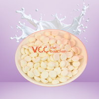 Gefreeze-droogde passievrucht yoghurt melts FD Probiotic Bites blokjes |   Smeltbare zuivel snack voor babyvoeding, niet-GMO, HACCP