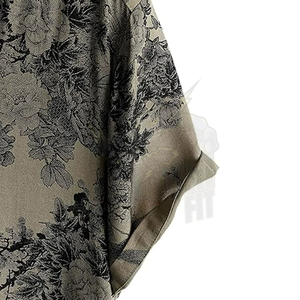 เสื้อเชิ้ตฮาวายลายดอกไม้แขนสั้นสำหรับผู้ชาย สวมใส่สบาย ระบายอากาศได้ดี เหมาะสำหรับวันหยุดพักผ่อนริมชายหาดในฤดูร้อน - Product Image 3