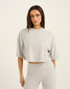 เสื้อยืดแขนสั้นพิมพ์ลายสไตล์เกาหลีสำหรับผู้หญิง ขายส่ง - Product Image 6