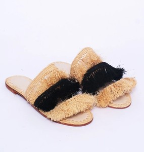 Sandales en raphia faites à la main pour femmes |   Chaussures Bohèmes Écologiques |   Toucher artisanal unique - Product Image 2