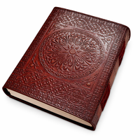 En gros, Journal en cuir gaufré Dragon, fait main, vintage, carnet de voyage, carnet de croquis vierge, Grimoire Livre des Ombres, reliure cousue