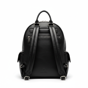 Zarina Wear Women’s Mini Backpack, Gold Hardware, Turn-Lock Pocket | OEM/ODM Factory Women's Hand Bags - Product Image 2