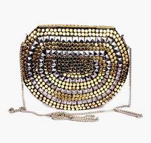 Bolso de mano con incrustaciones de metal, hecho a mano, de calidad premium, para mujeres, ideal para fiestas nocturnas, de proveedor indio, disponible a un precio competitivo. - Product Image 1