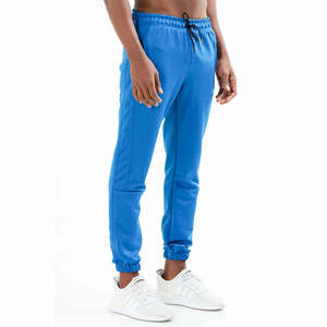 <b>Mens</b> Blue Breathable Polyester Summer Jogger Pants Athletic Sweatpants Elastic Waist Drawstring <b>Cuffed</b> Casual Sports <b>Trousers</b> - Product Image 5