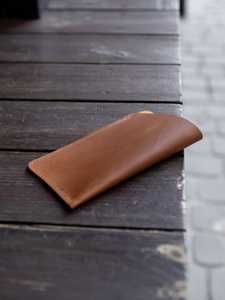 Professional Leather <b>Glasses</b> Cover Hard Wearing Full Grain Leather Sleeve Wholesale Bulk Quantity LGC-0012 - Product Image 4