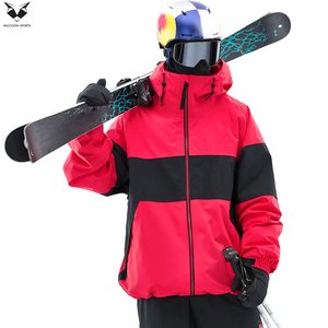 Veste de ski haute performance, coupe-vent, pour l'extérieur, avec fermeture éclair, design unique, nouvelle collection, multi-panneaux, isolée, par un fournisseur de premier choix - Product Image 3