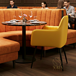 Chaise de Restaurant de conception indienne en fer, fabriquée à la main industrielle Exclusive, chaise d'hôtel - Product Image 1