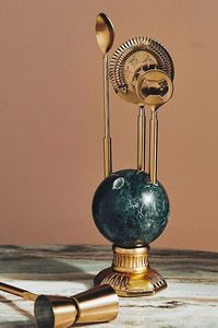 Outils de bar haut de gamme pour la maison, accessoires de divertissement de luxe, présentoir à cocktails, essentiels pour la doxologie, bar à accessoires moderne en marbre - Product Image 6