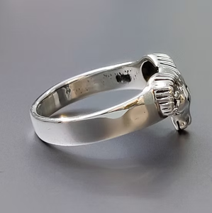 Handcrafted Animal Pattern 925 Sterling Silver <b>Plain</b> <b>Ring</b> Unique Artisan Craft Jewelry Daily & Occasion Wear - Product Image 3