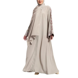 Soft Fabric Elegant Women <b>Abaya</b>-Comfortable & Breathable Floor Length Long Sleeves All Seasons Use - Product Image 1
