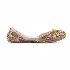 Nuevo Calzado de Fantasía Mehndi, Khussa Jutti con Pedrería, Hecho a Mano, Zapatos Planos para Mujer, para Interiores y Exteriores, Khussa para Fiestas, Venta al por Mayor, OEM, ODM - Product Image 4