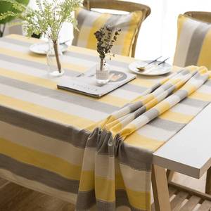 New Arrival Customized Decorative Cotton Tablecloth for Dining <b>Table</b> Durable Heavy Fabric at Wholesale Price - Product Image 2
