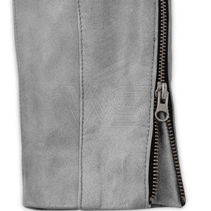 High Quality Casual <b>Men</b> <b>Leather</b> <b>Pants</b> Straight Lightweight Eco-Friendly Durable Solid Color Top Selling Low MOQ - Product Image 4
