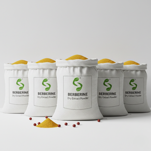 Extrait de plante de berbérine en poudre sèche, qualité alimentaire et culture sauvage, pour la fabrication d'aliments et de boissons fonctionnels dans l'industrie de la nutrition - Product Image 4