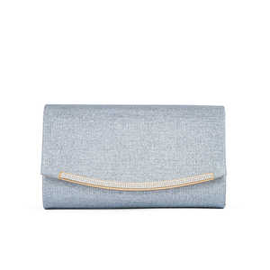 Pochette de soirée fantaisie grise P24171 - Product Image 3