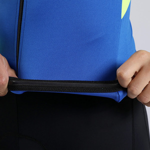 Ropa Deportiva al por Mayor, Jersey de Ciclismo de Diseño Personalizado, Manga Corta, Reversible, Transpirable, de Secado Rápido, Antibacterial y Ecológico - Product Image 6