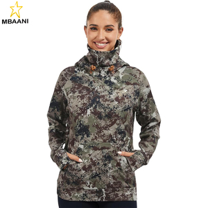 Sweat-shirt polaire pour femme avec cache-cou, résistant à l'eau, idéal pour la pêche et la randonnée - Product Image 2