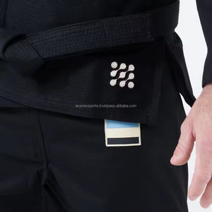 Uniforme de algodón unisex de alta calidad Jiu Jitsu Gi BJJ, traje brasileño de MMA con cinturón OEM, ropa de artes marciales de Judo para adultos y hombres - Product Image 3