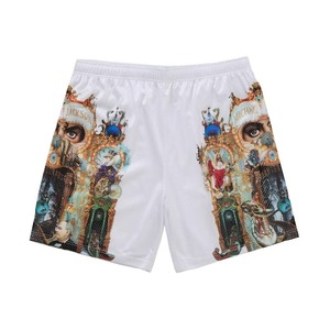 Shorts en mesh personnalisés par sublimation, shorts d'entraînement de gym, shorts athlétiques, fabricant professionnel de vêtements de sport - Product Image 4