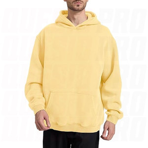 Sudadera con Capucha Oversize para Hombre y Parejas, Estilo Vintage, Lavado Ácido, Gruesa, para Uso Diario, con Bordado y Logotipo OEM - Product Image 1