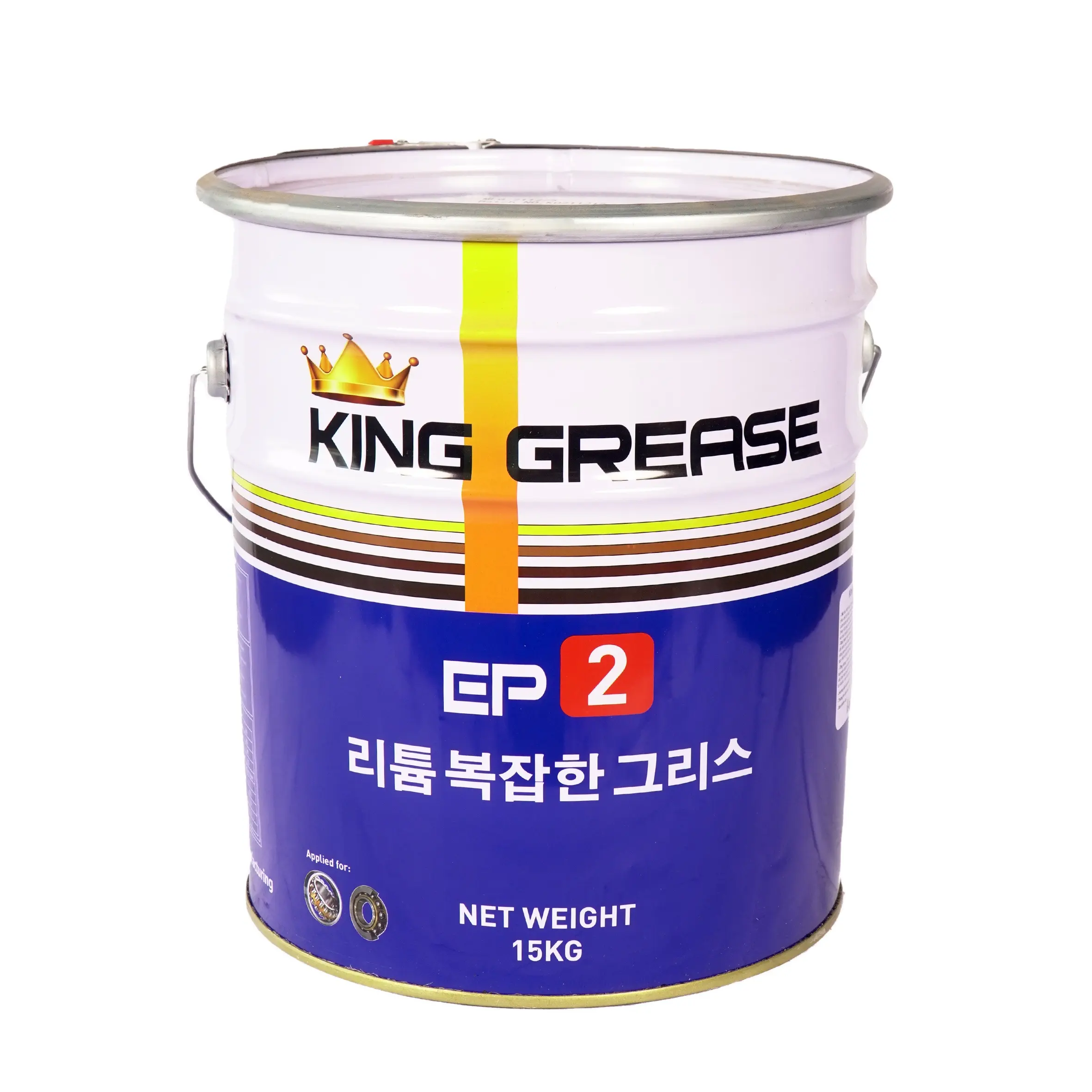 Usine KING GREASE EP2 LITHIUM au Vietnam, anti joncs et lubrifiant OEM disponible pour les roulements lourds.