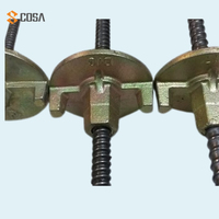 Écrou à oreilles pour coffrage en acier industriel, tige filetée, support technique en ligne pour bâtiments de bureaux, marque Vietnam COSA