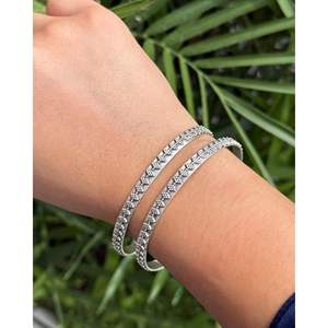 Brazalete de Plata Meera Jaipur Rava - Product Image 1