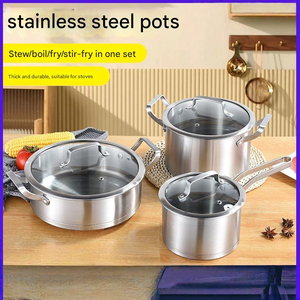High Performance Woks <b>Set</b> For Everyday Home Cooking With Strong Build Quality Heat Resistant Handles Deep Cooking - Product Image 2