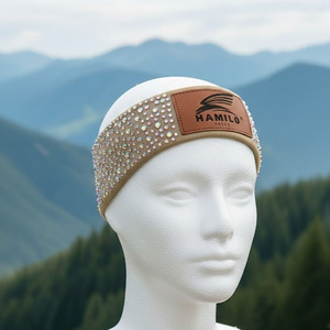Bandeaux de spa personnalisés 2026 tendance en polaire corail extra épais et doux, séchage rapide, brodés, pour maquillage et cheveux - Product Image 6