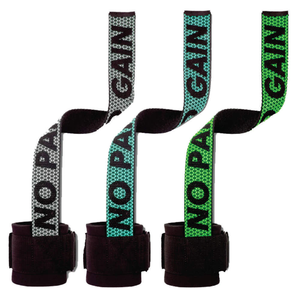 Custom Logo Weightlifting Straps Men Women Wrist Support Gym <b>Training</b> Deadlift OEM Supplier - Product Image 4