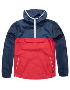 Chaqueta Unisex de Soft Shell con Bloques de Color, Cierre de Media Cremallera, Resistente al Agua, de Poliéster, para Uso Exterior, Ajuste Regular para Adultos - Product Image 1