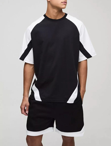 Nouvelle collection été 2026 : Ensemble de sport 2 pièces personnalisé pour homme – Short de jogging respirant et écologique - Product Image 5