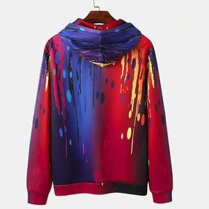 Vêtements streetwear tendance, sweats à capuche en coton 100% lavé, sublimation, conçus pour un usage quotidien, impression personnalisée, écologiques, livraison rapide - Product Image 2