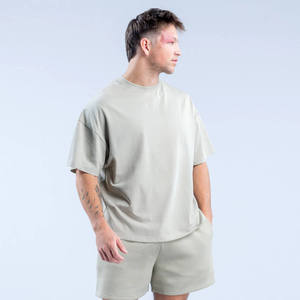 Camisetas de Gimnasio para Hombre de Alta Calidad, 100% Algodón, Logotipo Personalizado Impreso, Mangas Cortas, Tejido Transpirable y Suave - Product Image 3