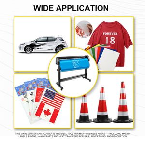 Plotter de Corte de Vinilo de 53 Pulgadas con Software Signmaster, Soporte de Alimentación de Papel de 1350 mm - para la Creación de Letreros - Product Image 2