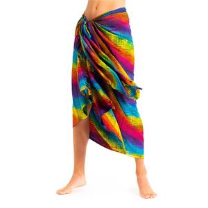 Wholesale Boho Digital Print Beachwear Mandala Print Summer Beach <b>Bikini</b> Cover up Wrap <b>Sarong</b> Towel - Product Image 6