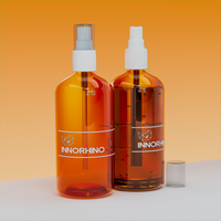 Emballage de luxe pour soins de la peau : Bouteille et pot en plastique pour lotion, gel douche, masque facial, avec bouchon sécurité enfant et impression personnalisée