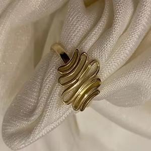 Anillo de Servilleta de Metal para Decoración de Comedor Moderno, para una Presentación Elegante de la Mesa, para Bodas, Fiestas, Eventos y Banquetes - Product Image 2