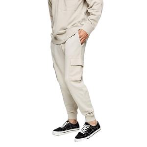 Custom Men's Casual Cargo Hoodie Jogger Set Streetwear 2 piezas Chándal Liso Ropa Casual Moda Streetwear - Product Image 5