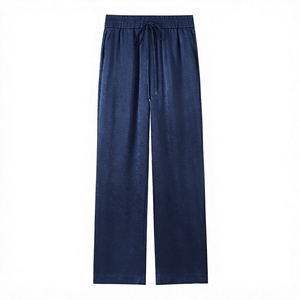 Custom 2026 Wholesale Heavy Weight Sweatpants Gym Plain <b>Joggers</b> Casual Wide <b>Leg</b> Pants <b>Women</b> <b>Straight</b> Solid Color Trousers - Product Image 6