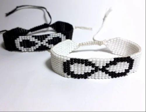 Pulseras de Lujo Unisex 2025, Estilo Boho, con Cuentas Bordadas a Mano, Multicolores, Regalos para Hombres y Mujeres de la India - Product Image 2