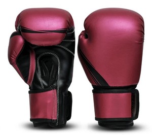 Gants de boxe d'entraînement MMA unisexes personnalisés, différentes tailles, cuir PU imperméable, protection UV, antidérapants, sangle de poignet réglable - Product Image 1
