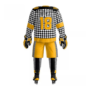 Uniforme de hockey sobre hielo, equipo profesional de hockey, tela transpirable, absorbe la humedad, conjunto deportivo para entrenamiento y competición, en oferta. - Product Image 2