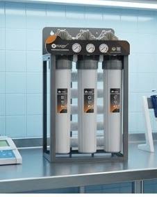 Système de purification d'eau de haute capacité et de pointe, assurant une eau potable propre, sûre et fiable à travers plusieurs étapes. - Product Image 1