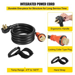 Cavo di alimentazione per generatore da 4,5 m con spina NEMA 14-50P da 50 A e scatola di ingresso SS2-50 laterale - Product Image 6