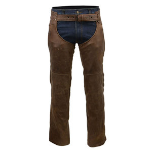 Pantalones de cuero para hombre, cómodos y de secado rápido, hechos con material de cuero a precio económico, con el mejor diseño. - Product Image 1