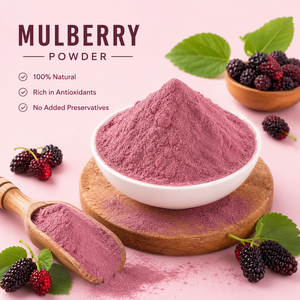 Extracto de Fruta de Morera Natural en Polvo, 60% de Antocianina, Grado Alimenticio, Extraído con Solvente, Exportador Global - Product Image 5