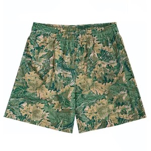 Loose-fit <b>Shorts</b> with All-over 3D Dead Tree <b>Camouflage</b> Digital Print, American Outdoor Style - Product Image 3
