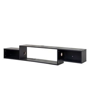 Supporto TV da parete galleggiante da 65,35 pollici con 20 LED colorati e stazione di ricarica - Product Image 3